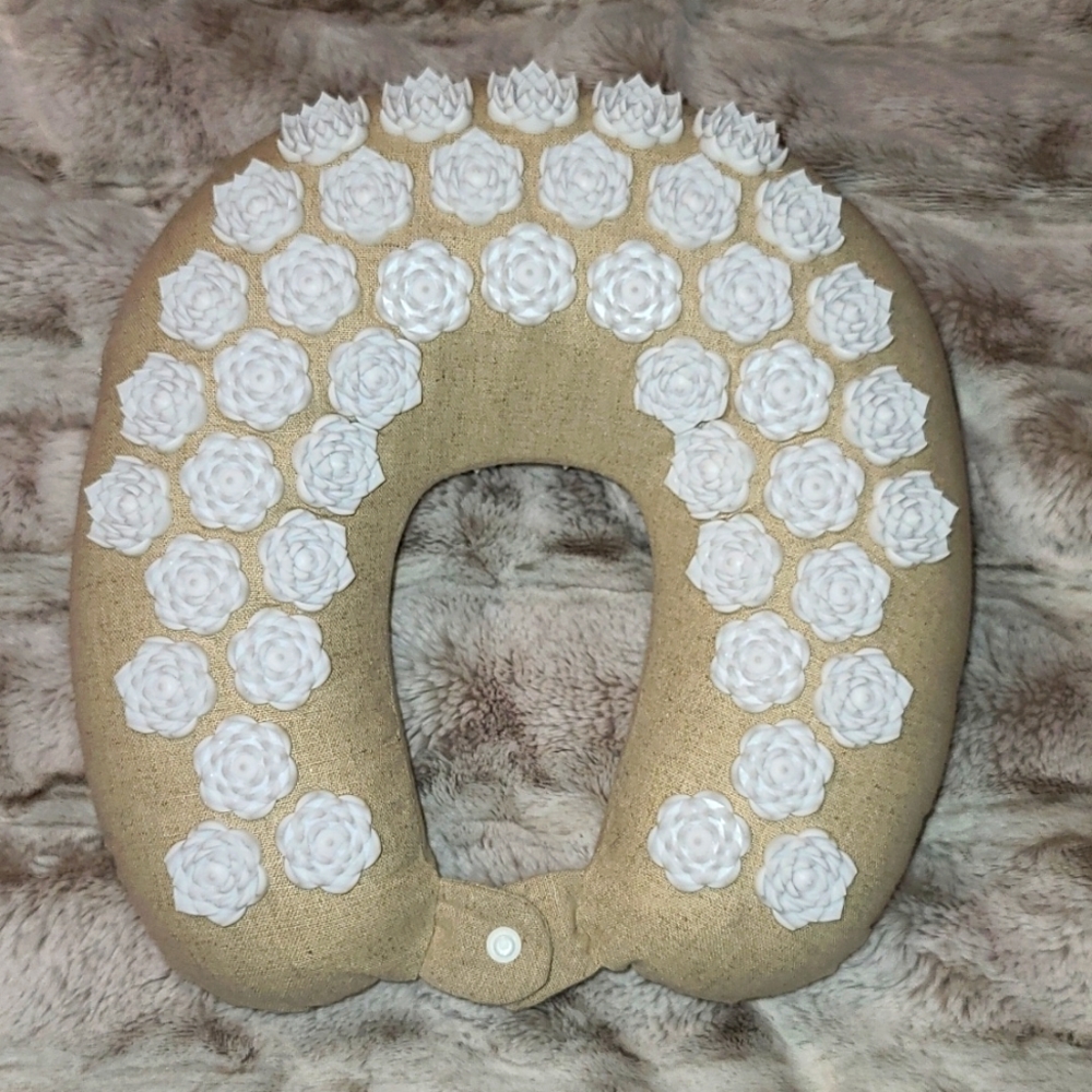 Memory Foam Acupressure Neck Pillow